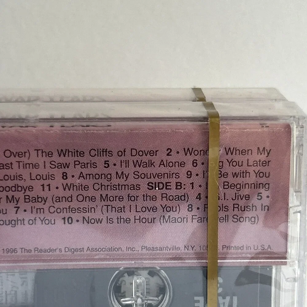 Set of 3 Great Romantic Memories of the War Years Cassette Tapes Readers Digest - Picture 7 of 10